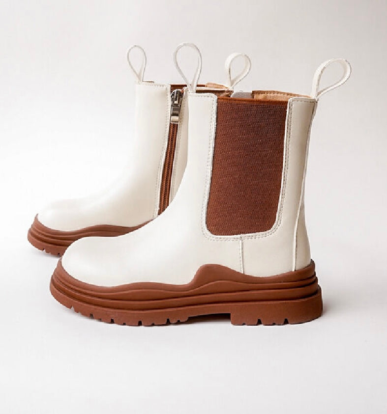 JOYE ZIPPER MARTIN BOOTS