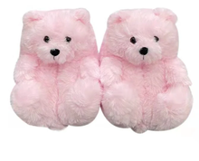 Load image into Gallery viewer, JOYE KIDS TEDDY BEAR SLIPPERS
