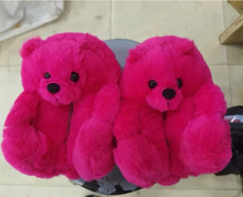 Load image into Gallery viewer, JOYE KIDS TEDDY BEAR SLIPPERS
