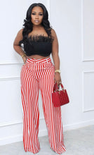 Load image into Gallery viewer, JOYE STRIPED LOOSE PANTS
