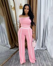 Load image into Gallery viewer, JOYE OFF SHOULDER PANTS SET
