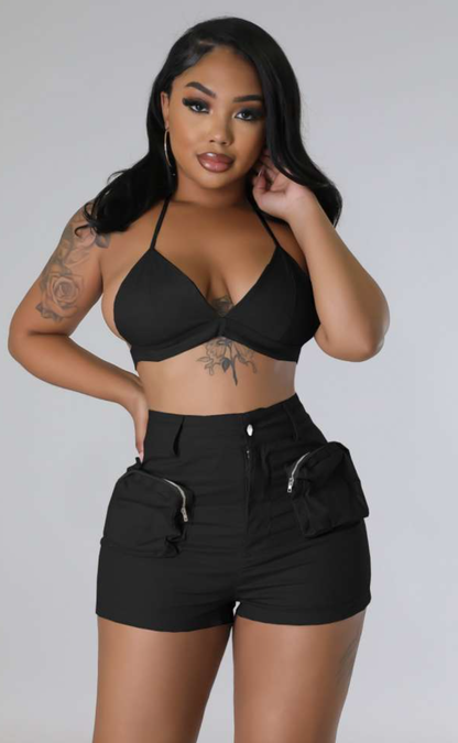 JOYE CARGO SHORT SET