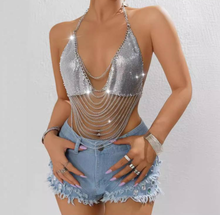 Load image into Gallery viewer, JOYE SEQUIN DESIGN TOP
