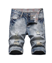 Load image into Gallery viewer, JOYE MEN DENIM SHORTS
