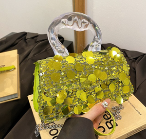 JOYE SEQUIN SATCHEL