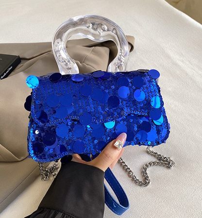 JOYE SEQUIN SATCHEL