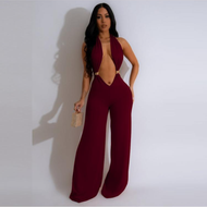 JOYE HALTER JUMPSUIT