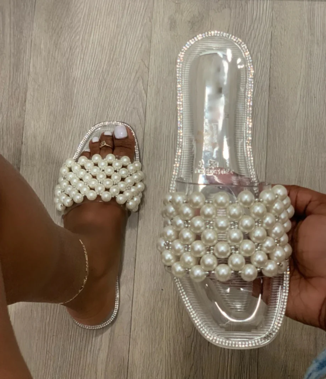 JOYE PEARL SANDALS