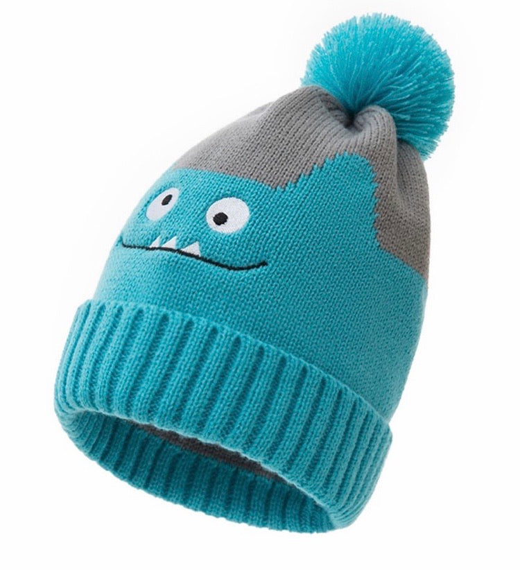 CARTOON KNIT BEANIE