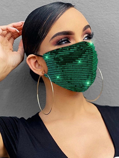 SEQUINS BREATHABLE MASKS