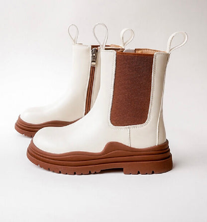 JOYE ZIPPER MARTIN BOOTS