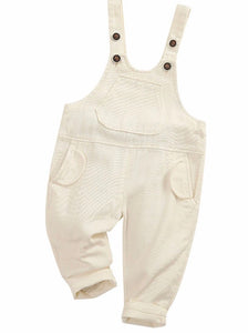 UNISEX SOLID COLOR OVERALLS