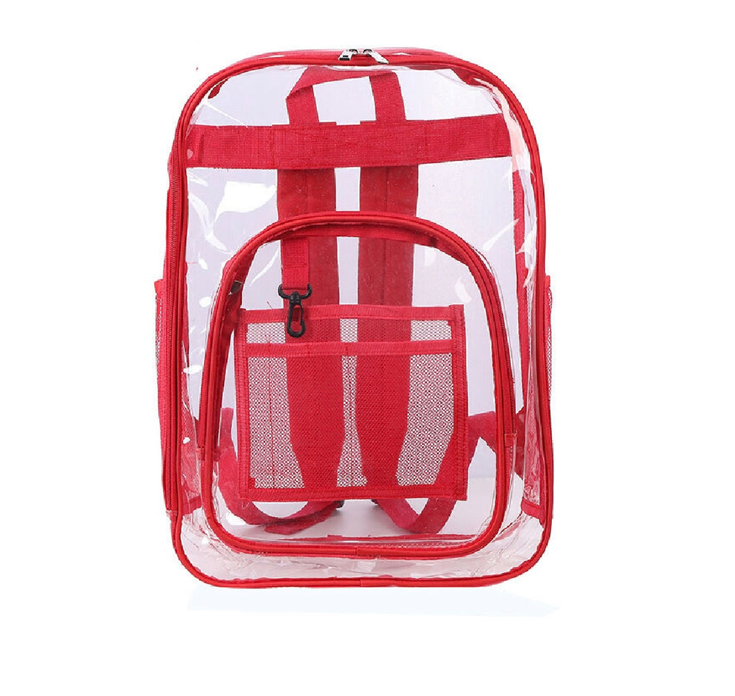 UNISEX CLEAR BOOKBAG