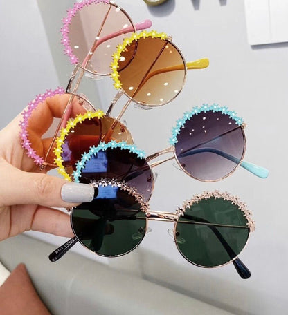 FASHION KID FLOWER DRESS SUNGLASSES