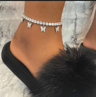 BUTTERFLY ANKLET