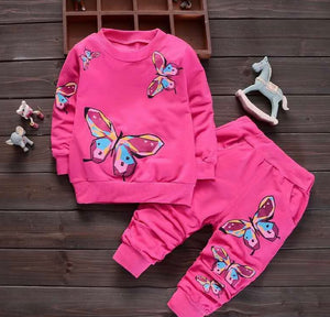 TODDLER BUTTERFLY PRINT SET