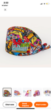 Load image into Gallery viewer, SUPER HERO MEDICAL SCRUB CAP
