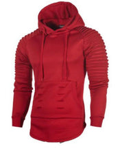 Load image into Gallery viewer, RUCHED HOODIE FOR MEN
