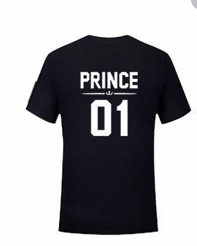 KING QUEEN PRINCESS PRINCE FAMILY TSHIRTS