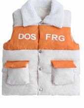 Load image into Gallery viewer, UNISEX COLOR BLOCKING VEST
