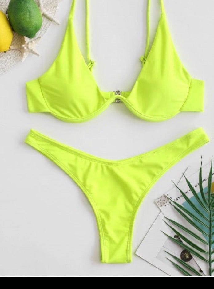 PUSH UP PLUNGE BATHING SUIT