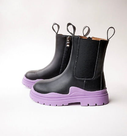 JOYE ZIPPER MARTIN BOOTS