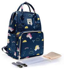 Load image into Gallery viewer, MOMMY MULTI-FUNCTION PRINTED BACKPACK
