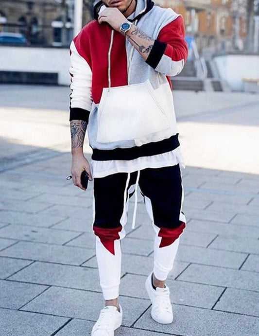 POCKET PATCHWORK TRACKSUIT