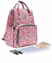 Load image into Gallery viewer, MOMMY MULTI-FUNCTION PRINTED BACKPACK
