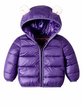 Load image into Gallery viewer, SOLID COLOR ZIPPER HOODED COAT
