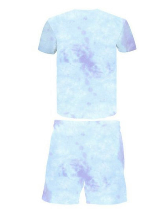 MEN TIE DYE SHORT SET