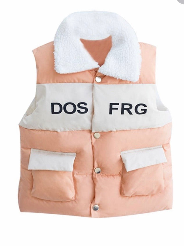 UNISEX COLOR BLOCKING VEST