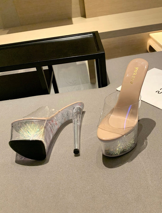 TRANSPARENT HEELS