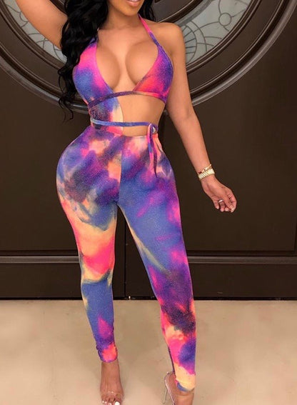 TIE DYE JUMPSUIT