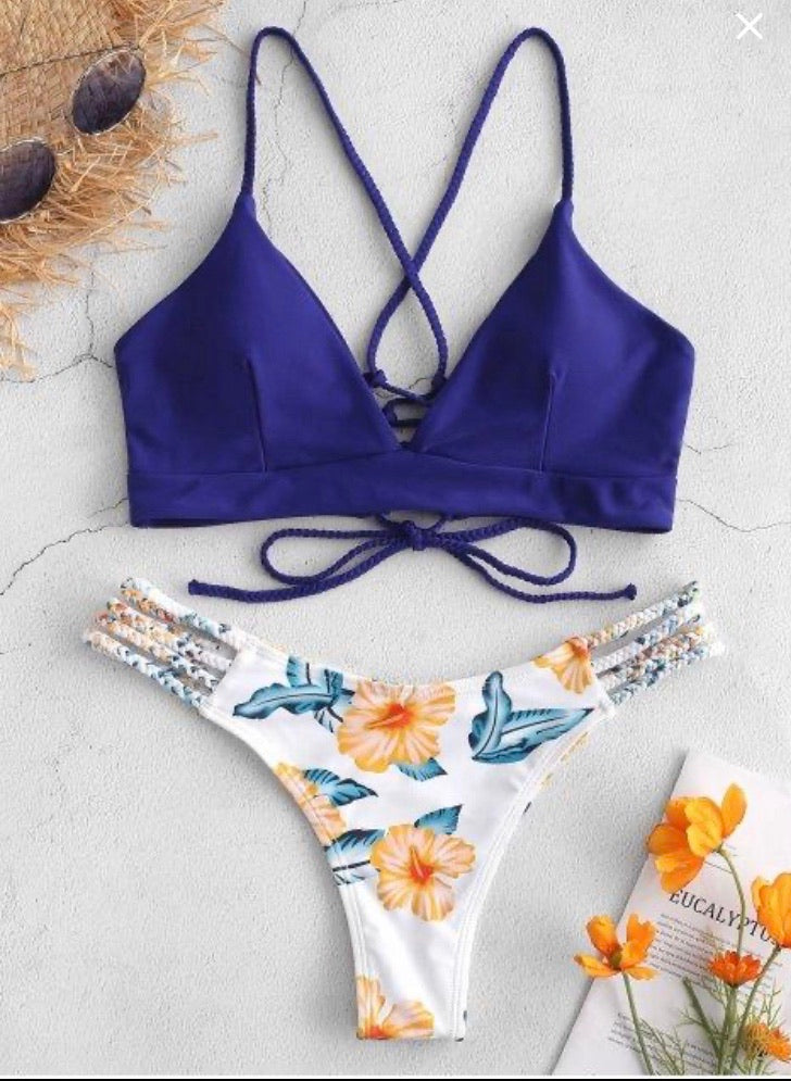 FLOWER BIKINI SET