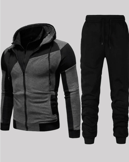 HOODED DRAWSTRING SWEATSUIT