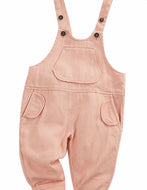 UNISEX SOLID COLOR OVERALLS