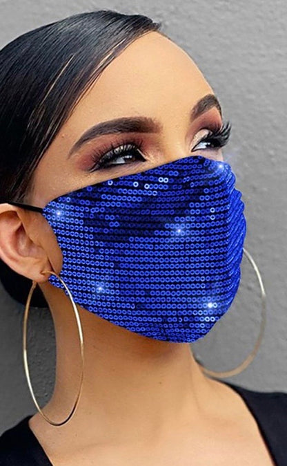 SEQUINS BREATHABLE MASKS