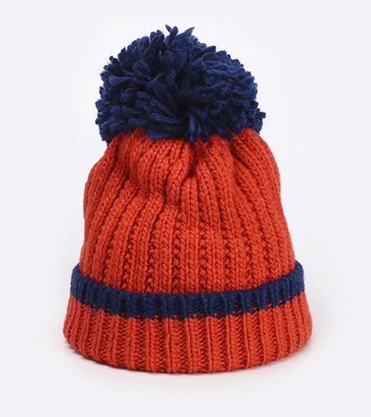 POM POM KNIT BEANIE