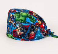 SUPER HERO MEDICAL SCRUB CAP