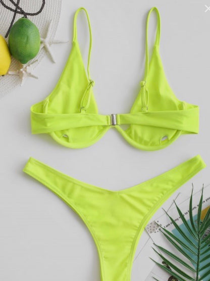 PUSH UP PLUNGE BATHING SUIT