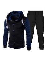 MEN HOODED BASEBALL SUITS