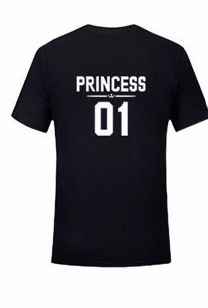 KING QUEEN PRINCESS PRINCE FAMILY TSHIRTS